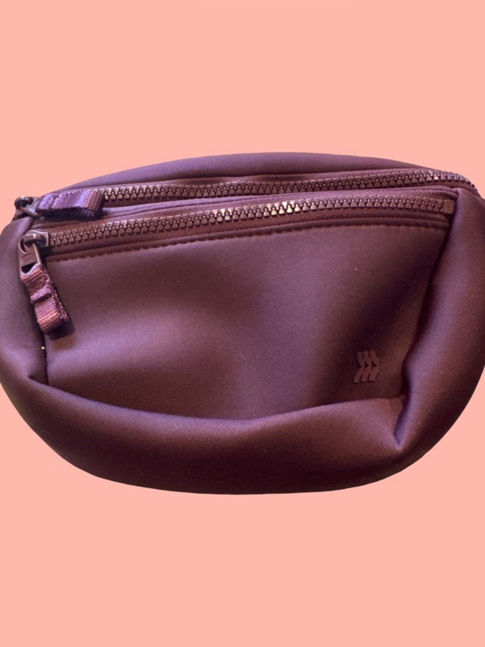 Premium belt bag
Compact Plum Zip Pouch